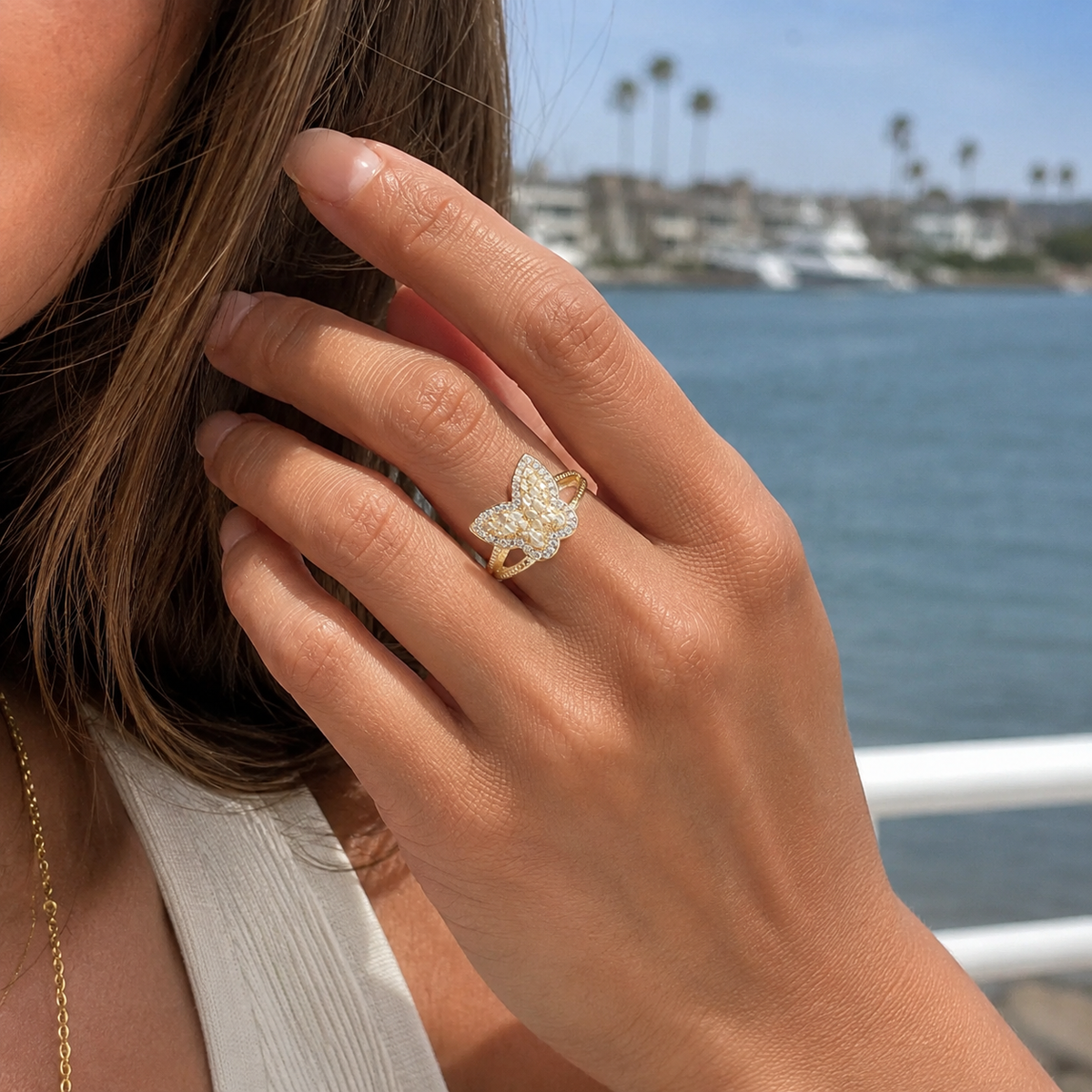 Butterfly Ring by STACKED OC