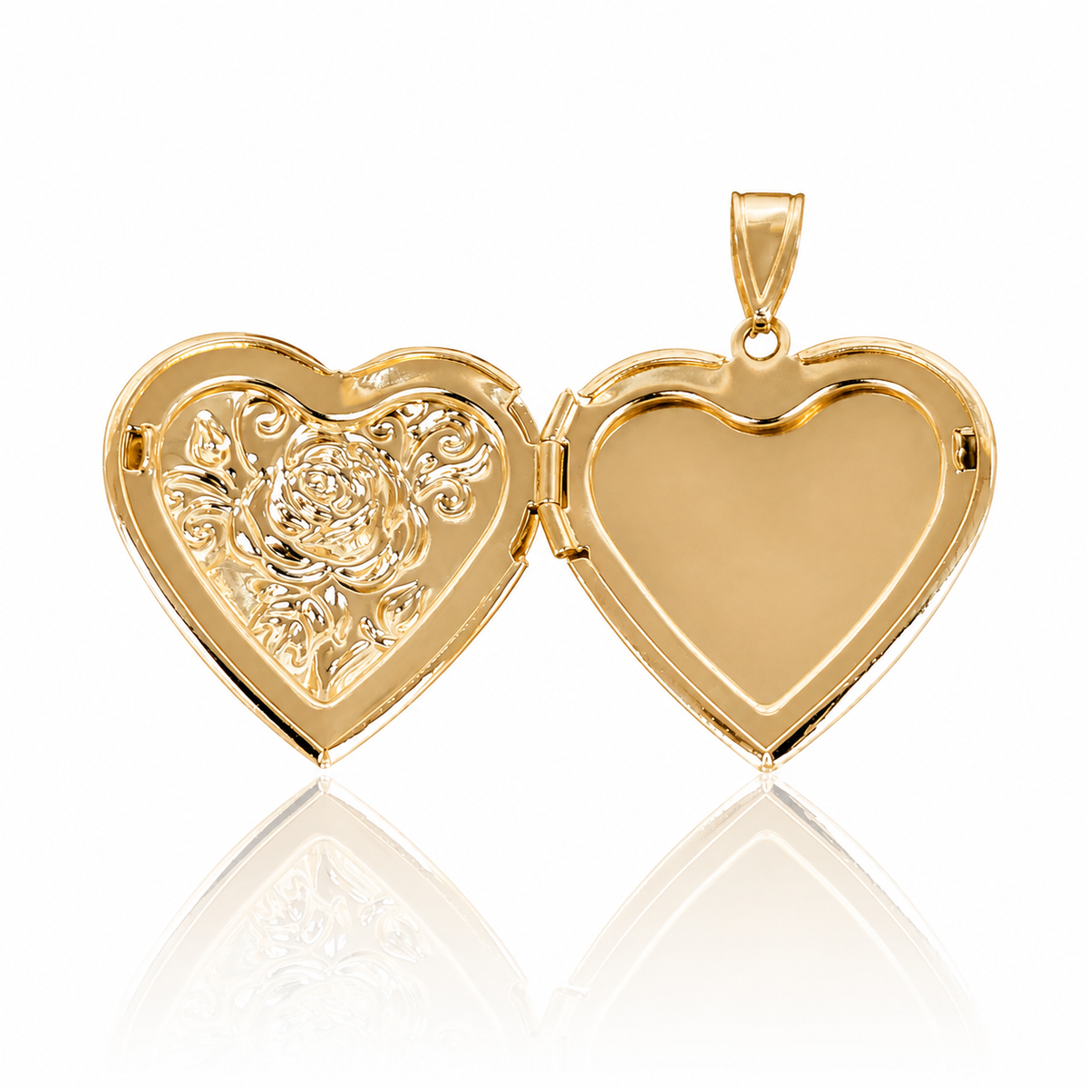 Vintage Rose Jumbo Locket by STACKED OC