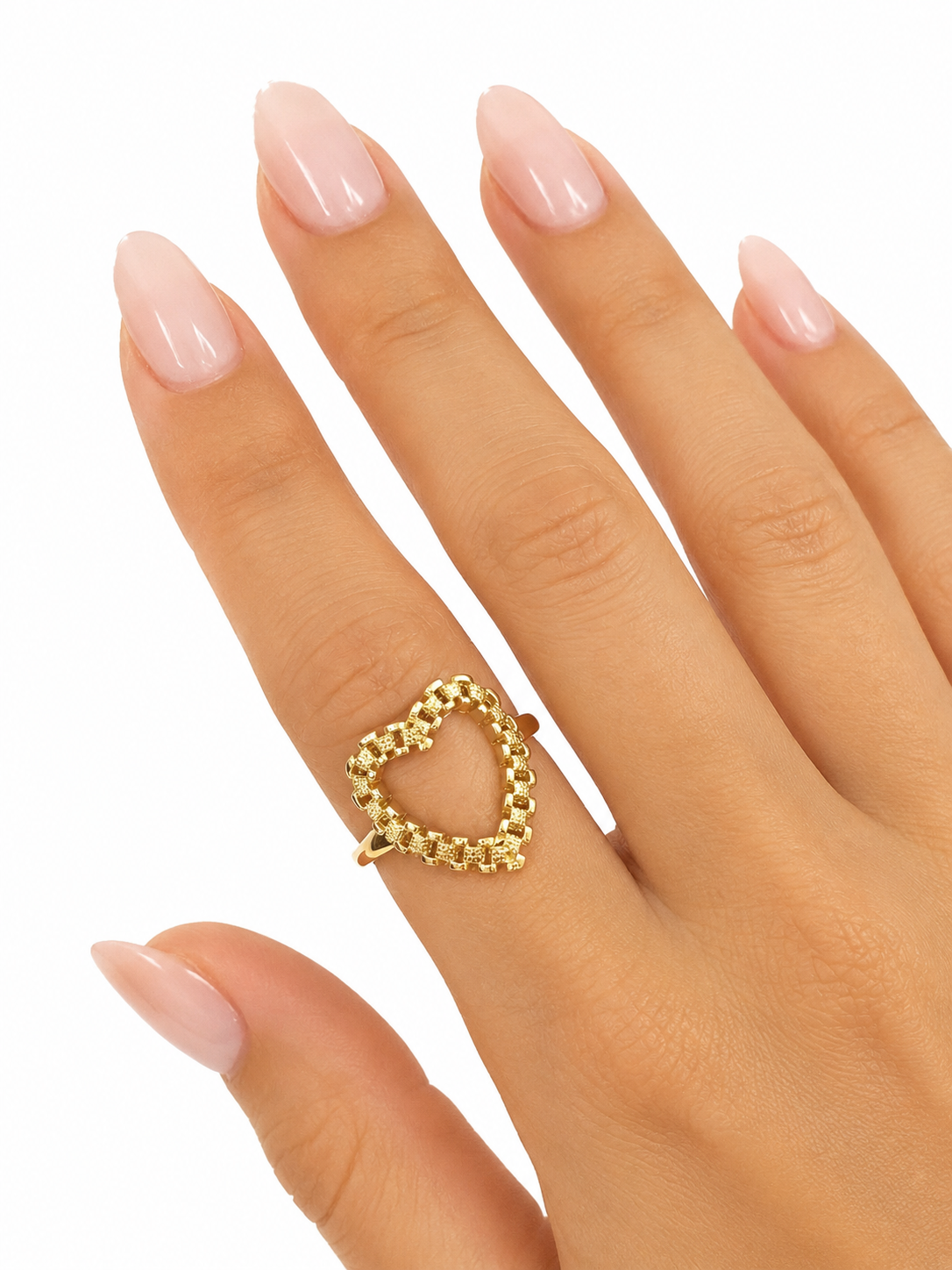 Open Heart Ring by STACKED OC
