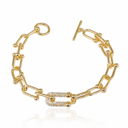 U-Link Toggle Bracelet by STACKED OC