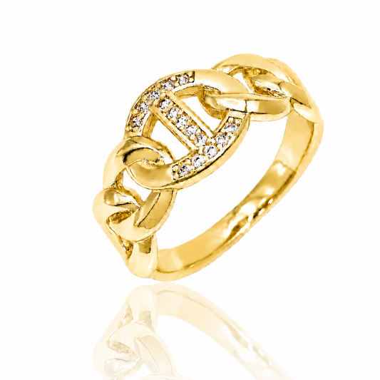 Chain Link Ring by STACKED OC