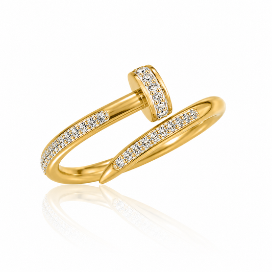 Signature CZ Nail Ring by STACKED OC