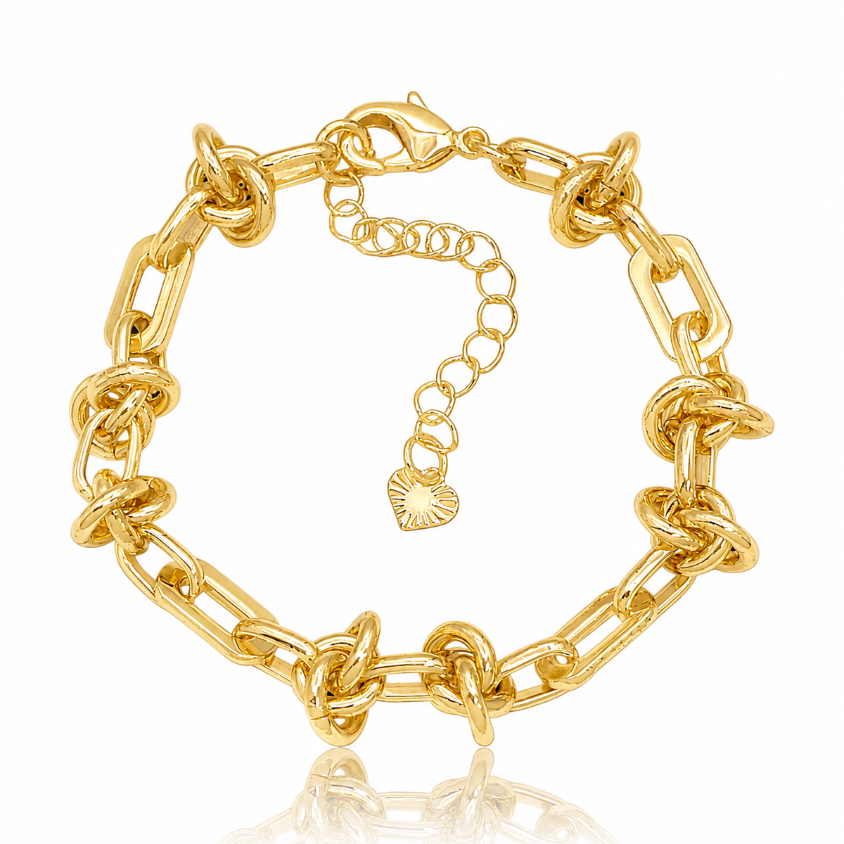 Double Knot Link Bracelet by STACKED OC
