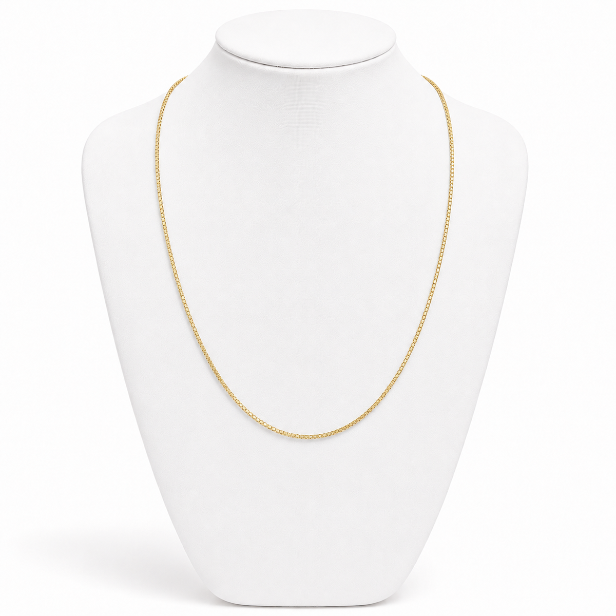Timeless Box Chain Necklace by STACKED OC
