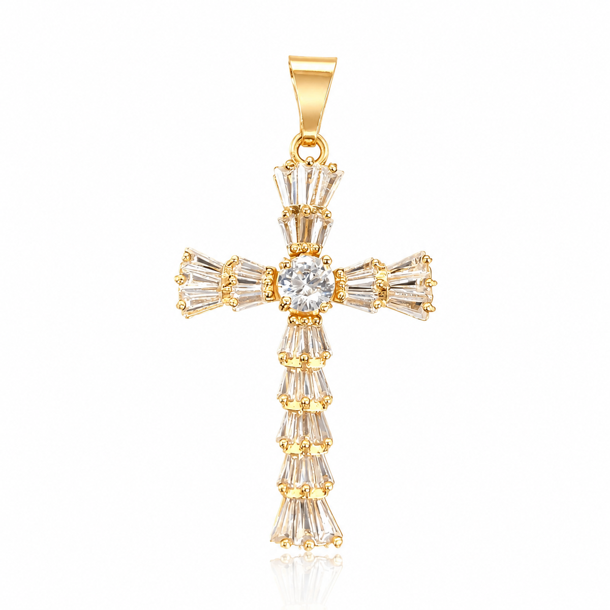 Sparkle Cross charm by STACKED OC