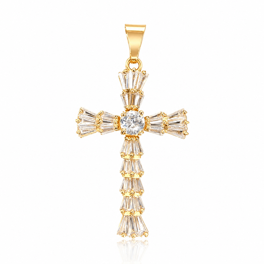 Sparkle Cross charm by STACKED OC