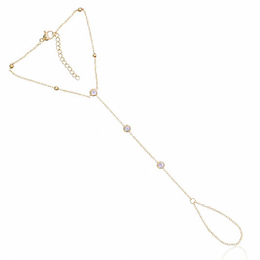 CZ Gems Hand Chain by STACKED OC