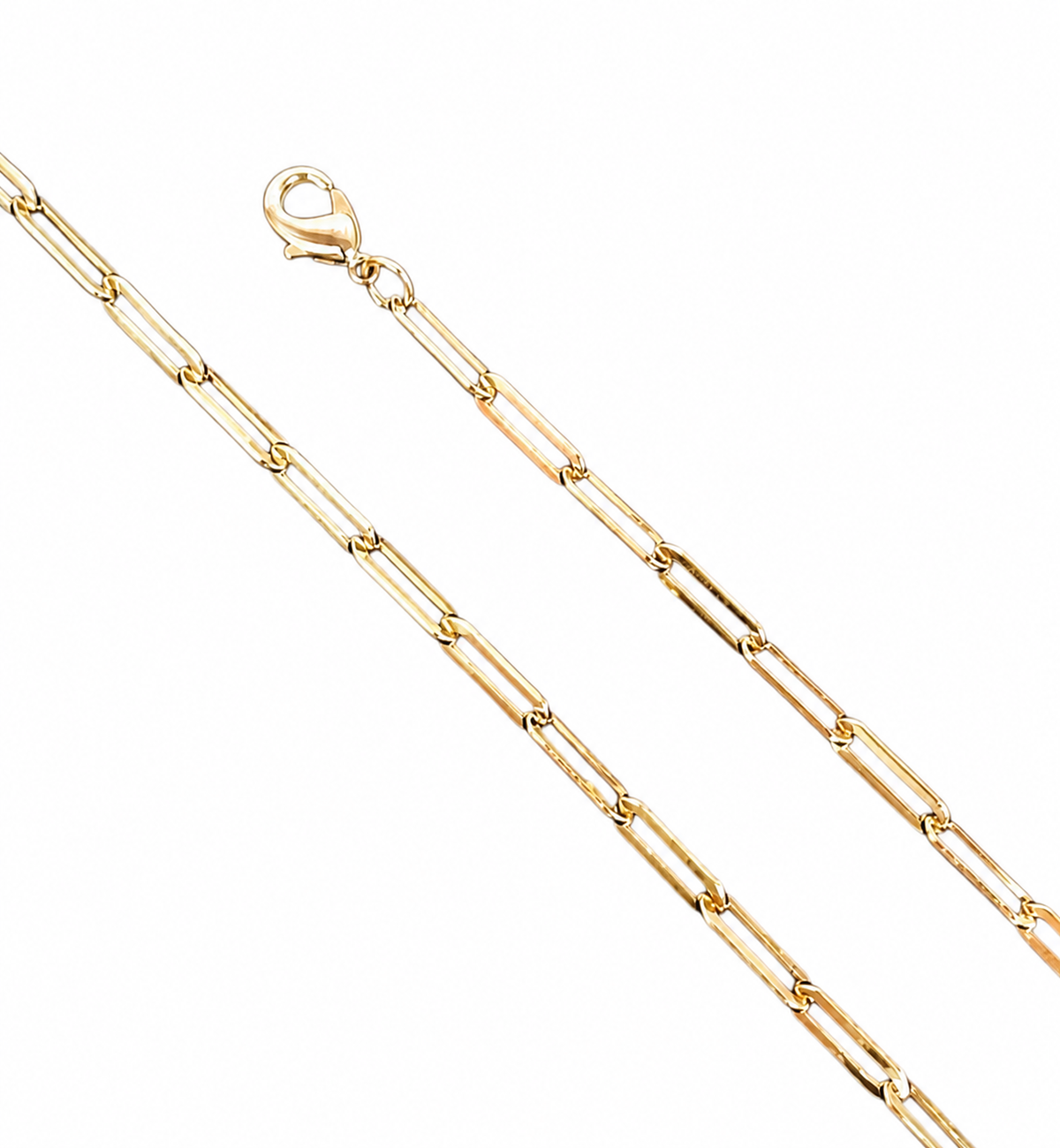 Classic Paper Clip Chain Necklace by STACKED OC