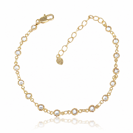 Dainty Quartz Bracelet by STACKED OC
