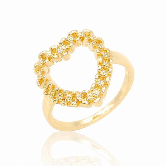 Open Heart Ring by STACKED OC